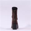 Paul Green Rear Zip Western Ankle Boot - Mocca